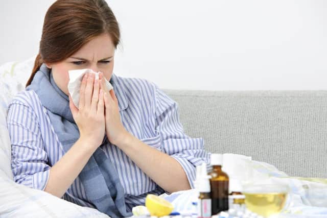 Sneezing is a major cause of colds spreading. Picture: Getty