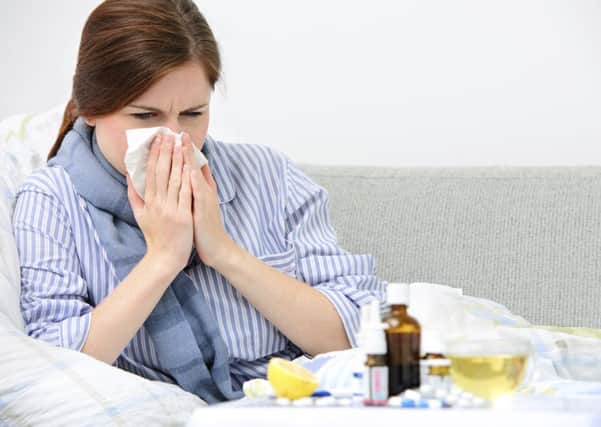Sneezing is a major cause of colds spreading. Picture: Getty
