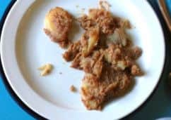 The corned beef has served up at the Western General. Picture: contributed