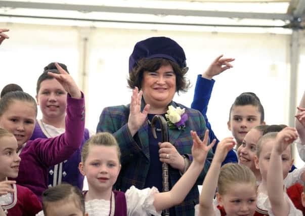 Singer Susan Boyle has said she would like to adopt a child. Pic: John Devlin