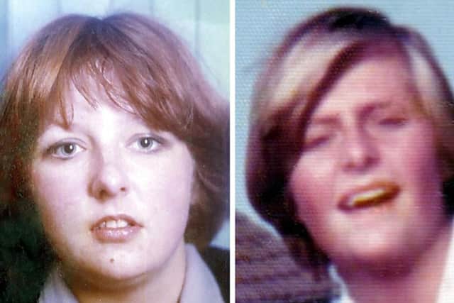 Christine Eadie and Helen Scott. Picture: PA