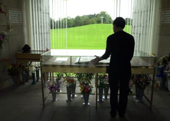 The chapel at Mortonhall Crematorium. Picture: Paul Chappels