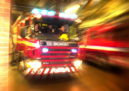 Firefighters were called to Morvenside Close. Picture: Tony Marsh