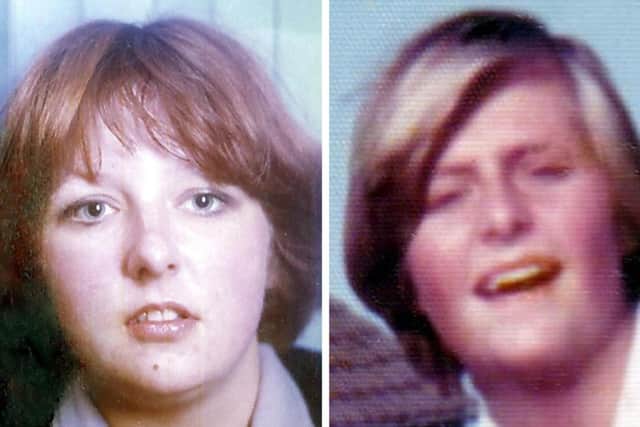 Christine Eadie and Helen Scott. Picture: PA