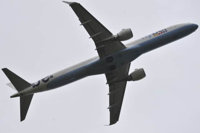 A Flybe flight was diverted. Picture: Robert Perry
