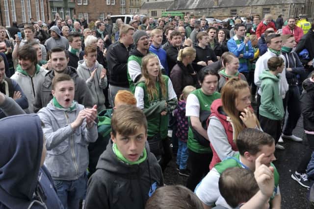 Football fans could face parking tickets issued by wardens paid for by their own clubs. Picture: Ian Rutherford