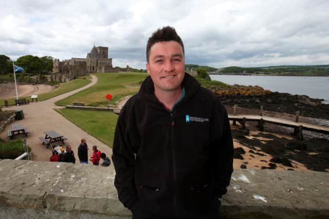 Edward Glenwright was caretaker of Inchcolm. Picture: HE Media