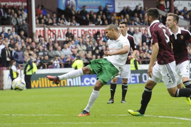 Hearts will face Hibs this weekend. Picture: Greg Macvean