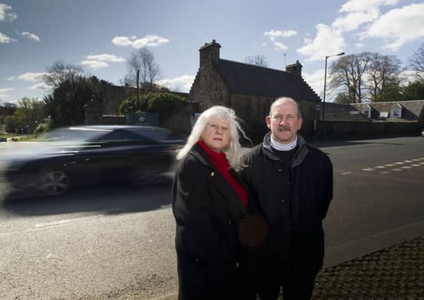 Margaret Delaney began the petition calling for the council to act after husband Denis had several close calls at the Dalmahoy junction. Picture: Scott Taylor