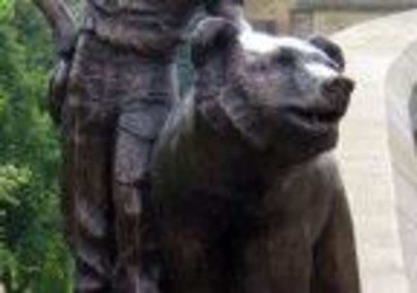 The Wojtek Memorial Trust hopes to erect a statue of the bear in West Princes Street Gardens. Picture: contributed