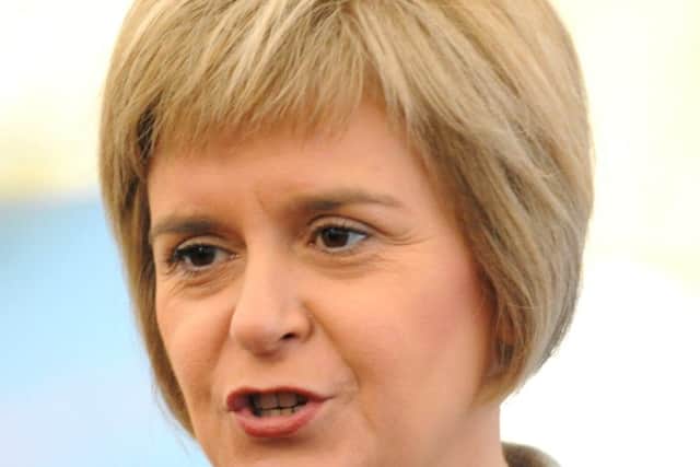 Nicola Sturgeon. Picture: Lisa Ferguson