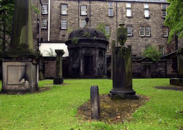 The Black Mausoleum, final resting place of 17th century King's Advocate George MacKenzie in Greyfriars Kirkyard. Pic: Andrew Stuart