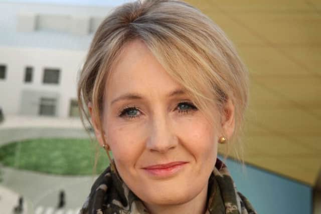 JK Rowling has returned to the world of her teenage wizard to explain the background of one of her most evil characters. Pic: David Cheskin/PA Wire
