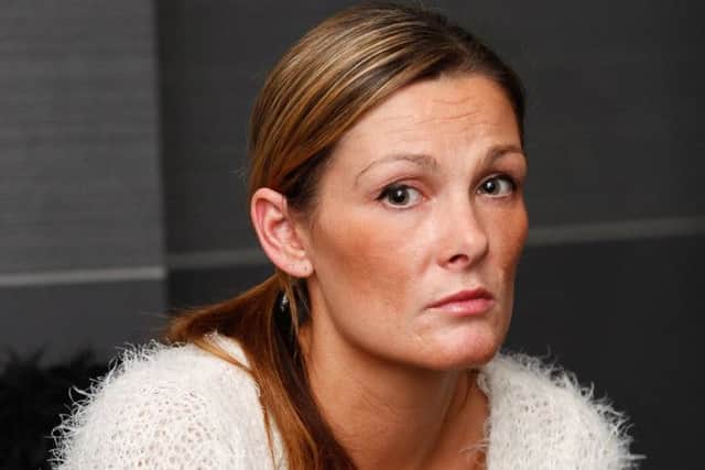 Kelly White was left with two black eyes and concussion. Picture: Scott Louden