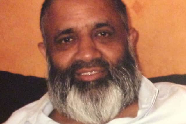 Mohammad Asghar, who is facing the death penalty for blasphemy in a Pakistan. Pic: Aamer Anwar & Co/PA Wire
