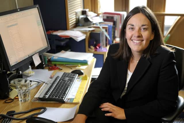 Kezia Dugdale MSP, who has announced she is to stand for the position of deputy leader of the Scottish labour perty. Pic:  Ian Rutherford