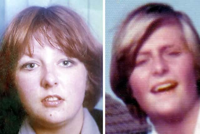 Christine Eadie and Helen Scott. Picture: PA