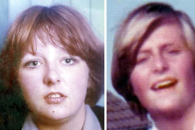 Christine Eadie and Helen Scott. Picture: PA