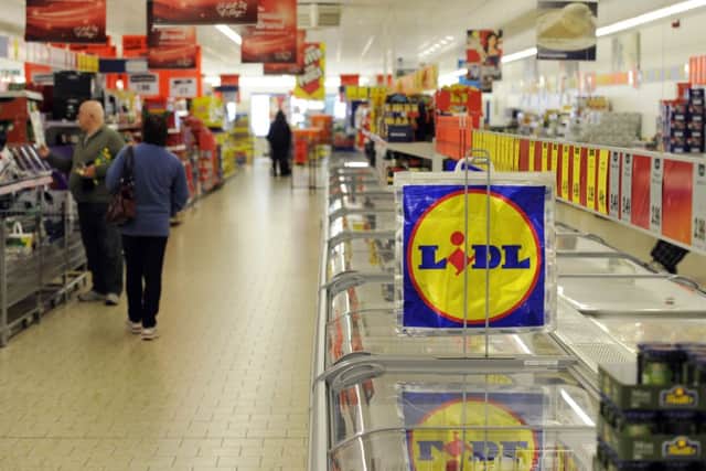 Lidl is now an English speaking-only zone. Picture: Greg Macvean