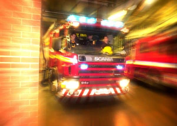 Fire crews were called to St Johns Road. Picture: Tony Marsh