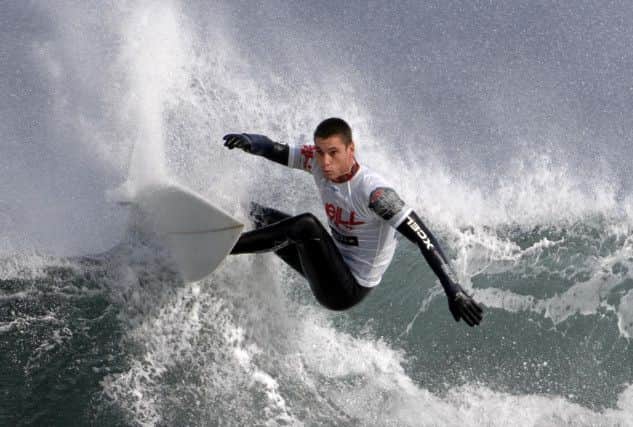 Surfers say colds vanish more quickly when they have been out in salty surf. Picture: Ian Rutherford