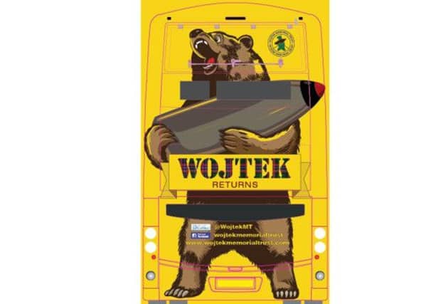 Wojtek will appear on buses.