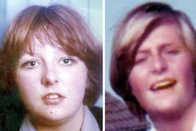 Christine Eadie and Helen Scott. Picture: PA