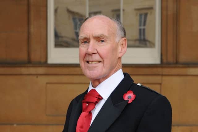 Mr Black after receiving his award at Buckingham Palace. Picture: PA