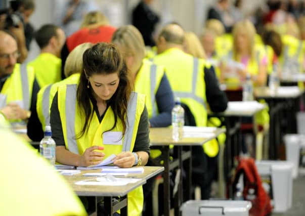 People registering to vote caused bill. Picture: Lisa Ferguson
