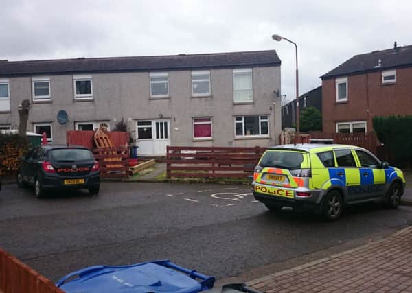 Police are at Royal Court. Picture: Kaye Nicolson