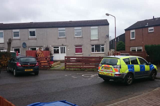 Police are at Royal Court. Picture: Kaye Nicolson