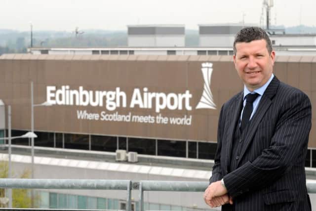 Gordon Dewar has presided over an aggressive approach to business at Edinburgh Airport. Picture: Jane Barlow