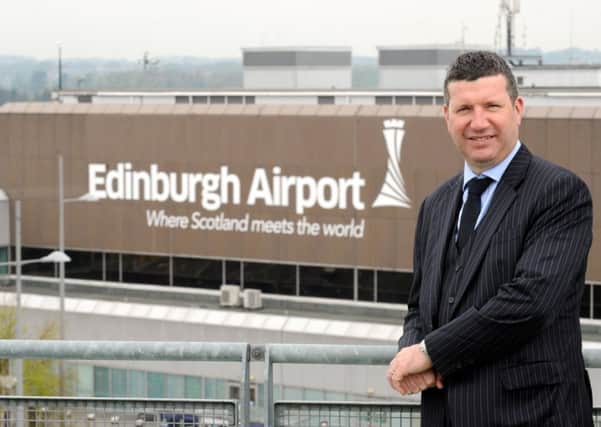 Gordon Dewar has presided over an aggressive approach to business at Edinburgh Airport. Picture: Jane Barlow