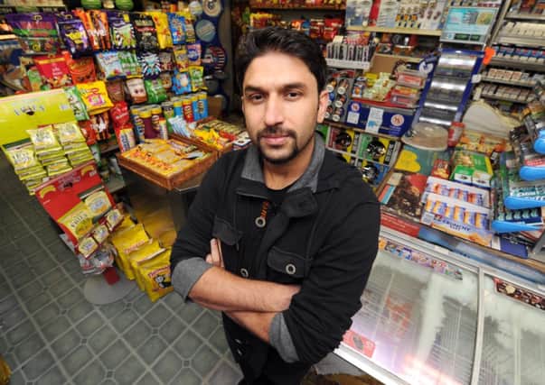 Kamran Atta called for CCTV at his shop. Picture: Lisa Ferguson