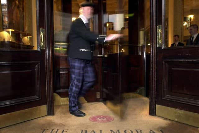 The Balmoral Hotel was given a special mention by customers from the website. Picture: Ian Rutherford