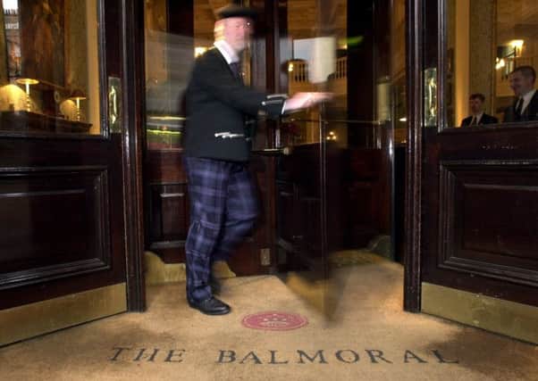 The Balmoral Hotel was given a special mention by customers from the website. Picture: Ian Rutherford