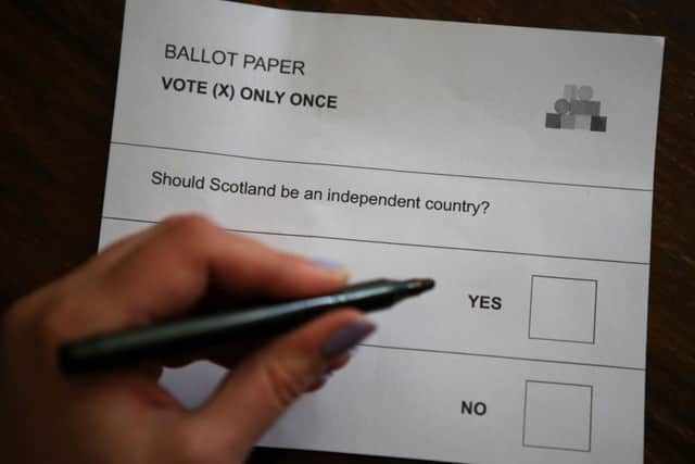 Some want an immediate repeat of the Scottish Independence Referendum. Picture: PA