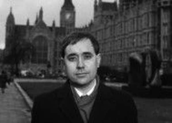 Alex Salmond at Westminster in 1988. Picture: PA