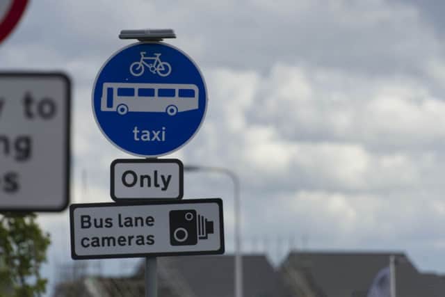 Some drivers are worried about being fined for being in the bus lane. Picture: Scott Taylor