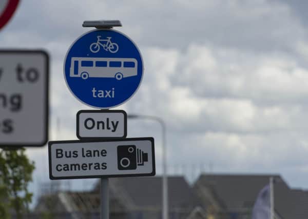 Some drivers are worried about being fined for being in the bus lane.  Picture: Scott Taylor