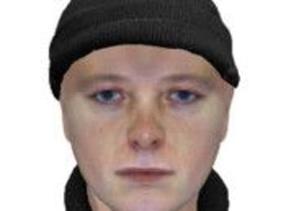 The e-fit opf the Meadows rapist. Picture: Police Scotland