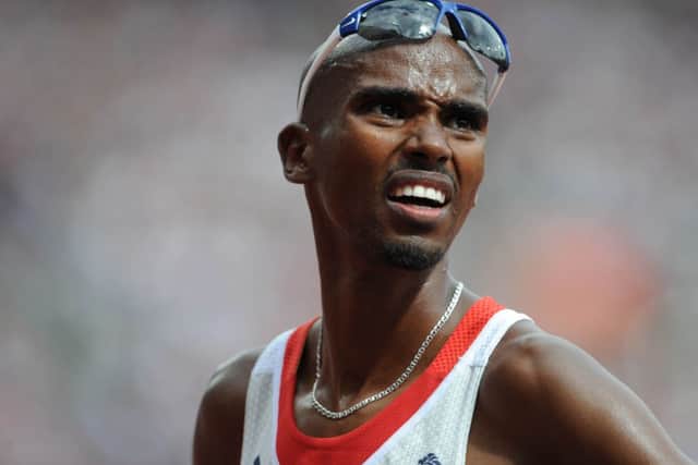 Mo Farah has announced his first race of 2015 will be the Great Edinburgh Cross Country in January. Pic: Ian Rutherford