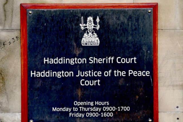 Richard Conlin appeared at Haddington Sheriff Court. Picture: Gordon Fraser