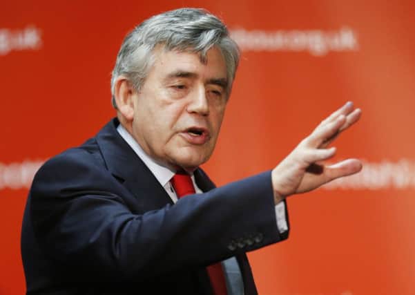 Gordon Brown is set to step down. Picture: PA