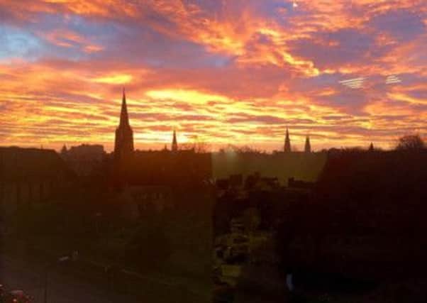 The view from Orchard Brae. Picture: EN