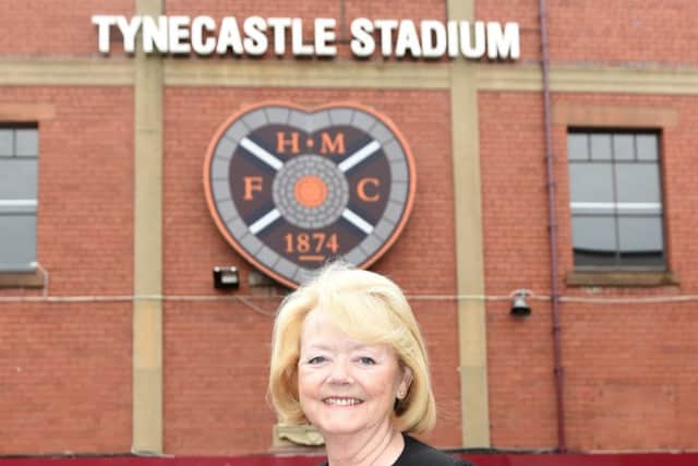 Ann Budge is a lifelong Hearts fan and has won trust. Picture: SNS