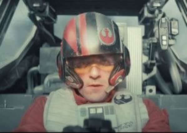 Trailer for  Star Wars: Episode VII - The Force Awakens. Pic: Comp