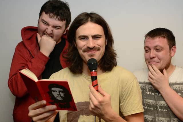 Gareth Mutch, Matthew Ellis and Chris Griffin. Picture: Neil Hanna