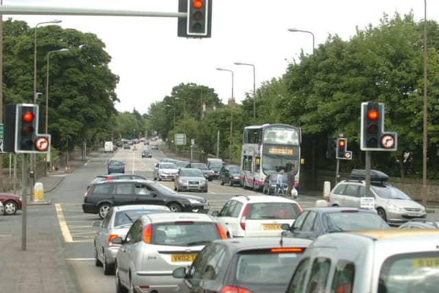 The accident happened on Queensferry Road. Picture: Dan Phillips