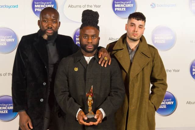 Mercury Music Prize winner Young Fathers. Pic: PA
